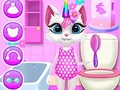 Trò chơi Chăm sóc hàng ngày cho Kitty Unicorn  trực tuyến