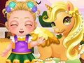 Trò chơi Bé Cathy Tập 35: Chăm Sóc Kỳ Lân  trực tuyến
