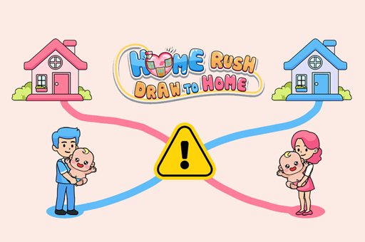 Trò chơi Trang chủ Rush Vẽ về nhà  trực tuyến