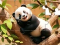Trò chơi Trò Chơi Ghép Hình: Gấu Trúc Trên Cây  trực tuyến