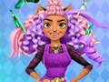 Trò chơi Thử thách kiểu tóc Clawdia Wolfgirl  trực tuyến