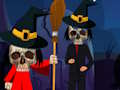 Trò chơi Tiệc bạn bè Halloween-03  trực tuyến