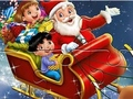 Trò chơi Câu đố ghép hình: Ông già Noel  trực tuyến