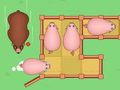 Trò chơi Câu đố trượt: Di chuyển heo con  trực tuyến