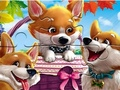 Trò chơi Câu đố ghép hình: Chú chó Corgi vui nhộn  trực tuyến