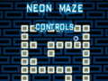 Trò chơi Kiểm soát mê cung neon  trực tuyến