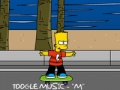 Trò chơi Bart Simpson trượt ván  trực tuyến