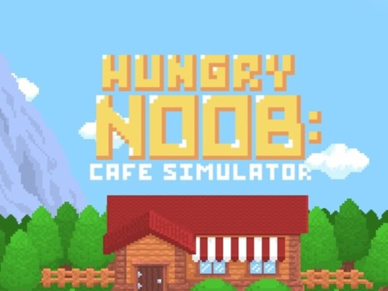 Trò chơi Hungry Noob Cafe Simulator trực tuyến
