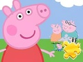 Trò chơi Câu đố ghép hình: Peppa cùng gia đình  trực tuyến