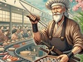 Trò chơi Đầu bếp Samurai tốc hành  trực tuyến