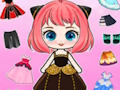 Trò chơi Tự làm trang phục cho búp bê Chibi  trực tuyến
