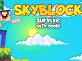 Trò chơi Skyblock Sống sót cùng Noob!  trực tuyến