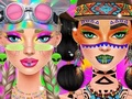 Trò chơi Trang điểm lễ hội Vibes  trực tuyến