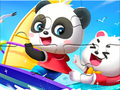 Trò chơi Trò Chơi Ghép Hình: Bé Gấu Trúc Đi Thuyền  trực tuyến