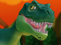 Trò chơi Dino Run: Dung nham  trực tuyến