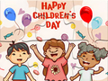Trò chơi Trò Chơi Ghép Hình: Chúc mừng ngày thiếu nhi  trực tuyến