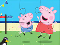 Trò chơi Câu đố ghép hình: Ngày vui của Peppa  trực tuyến
