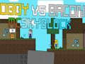 Trò chơi Obby vs Bacon: McSkyblock trực tuyến