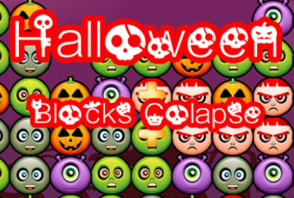 Trò chơi Sự sụp đổ khối Halloween  trực tuyến