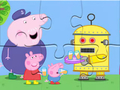 Trò chơi Trò Chơi Ghép Hình: Robot Peppa  trực tuyến