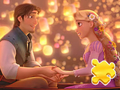 Trò chơi Câu đố ghép hình: Rapunzel  trực tuyến