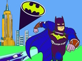Trò chơi Tô màu phim hoạt hình Batman  trực tuyến