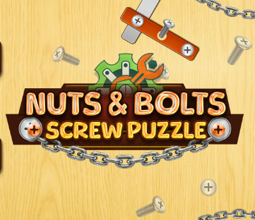 Trò chơi Bu lông gỗ Nuts Vít Pin Puzzle  trực tuyến