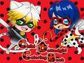 Trò chơi Sách tô màu cô gái chấm bi Chibi  trực tuyến