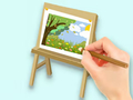 Trò chơi Sách tô màu: Bảng vẽ Paysage  trực tuyến