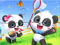 Trò chơi Trò Chơi Ghép Hình: Chuyến Đi Chơi Mùa Xuân của Bé Gấu Trúc  trực tuyến