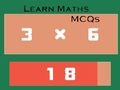 Trò chơi Học MCQ môn Toán  trực tuyến
