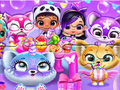 Trò chơi Câu đố ghép hình: Gia đình Fluvsies  trực tuyến