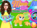 Trò chơi Mẹ Và Taylor Giặt Quần Áo  trực tuyến