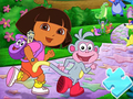Trò chơi Câu đố ghép hình: Dora The Explorer  trực tuyến