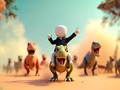 Trò chơi Stickman: Đấu trường khủng long  trực tuyến