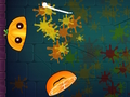 Trò chơi Lát trái cây Halloween  trực tuyến