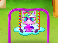 Trò chơi Nhà trẻ Unicorn sơ sinh  trực tuyến