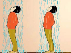 Trò chơi Tìm cô gái mặc áo mưa  trực tuyến
