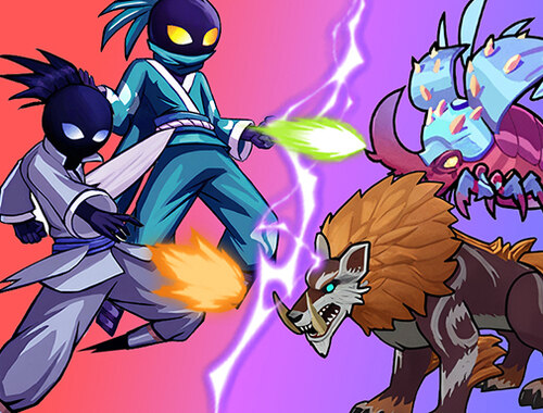 Trò chơi Stick Ninja sinh tồn  trực tuyến