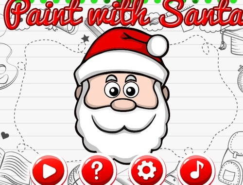 Trò chơi Sơn với ông già Noel  trực tuyến