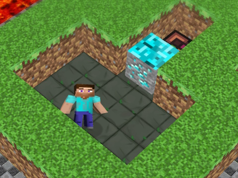 Trò chơi Mê cung MineBlocks 3D  trực tuyến