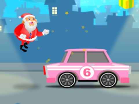 Trò chơi Cuộc đua ông già Noel  trực tuyến