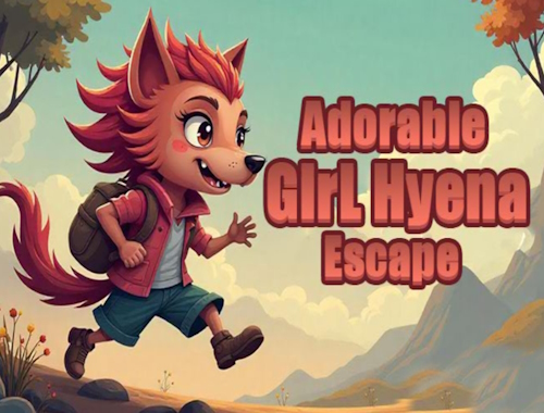 Trò chơi Cô gái đáng yêu Hyena trốn thoát  trực tuyến