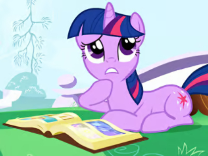 Trò chơi Trò chơi ghép hình: Twilight Sparkle hiếu học  trực tuyến