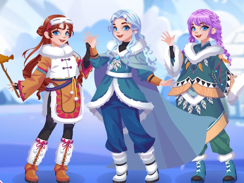 Trò chơi Trang phục Eskimo tuổi teen  trực tuyến