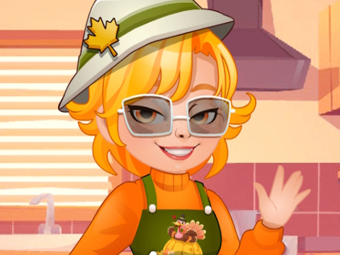 Trò chơi Bánh nướng nhỏ Lễ Tạ ơn của Roxie's Kitchen  trực tuyến