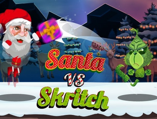 Trò chơi Ông già Noel đấu với Skritch  trực tuyến