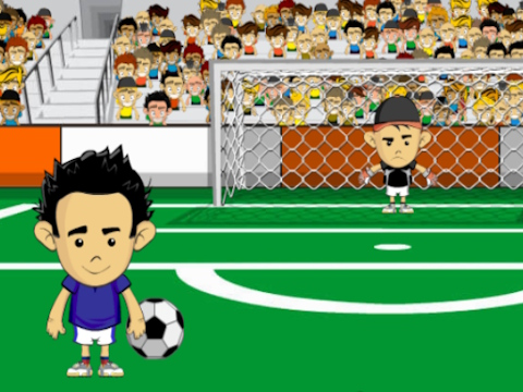 Trò chơi Euro Freekick điên cuồng  trực tuyến