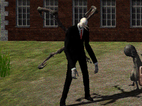 Trò chơi Slenderman bị lạc ở trường  trực tuyến