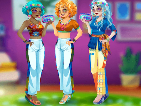 Trò chơi Groovy vui vẻ nữ tính  trực tuyến